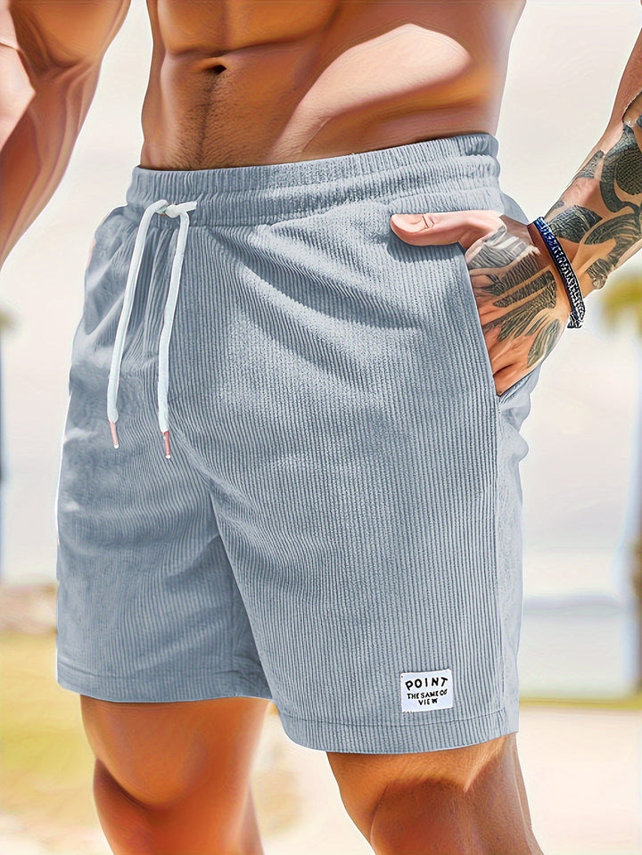 Herr Shorts | Relaxed Fit | Elastisk Midja | Sommar