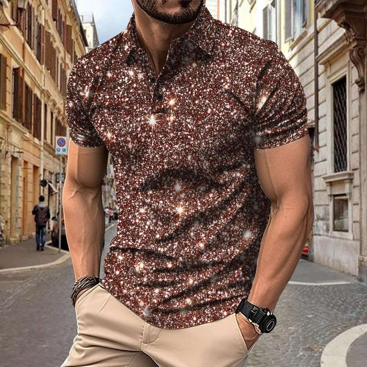 Herr Polo | Slimfit | Knappar Krage | Sommar