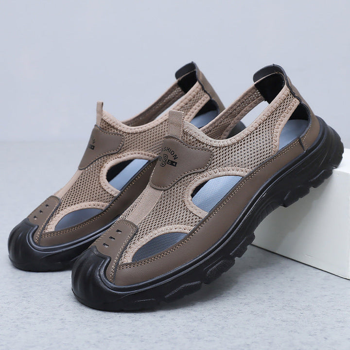 Herr Sandaler | Sportig | Öppen Design | Sommar