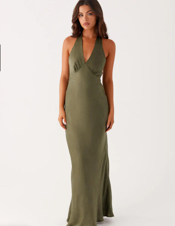 Dam Klänning | Elegant | V-ringad | Sommar