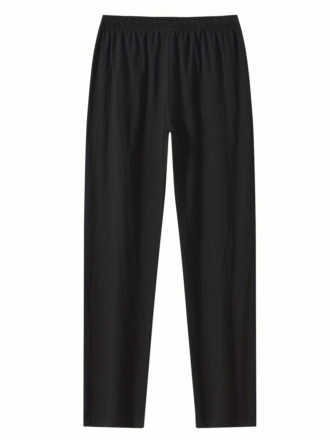 Herr Byxor | Straight | Elastisk Midja | Sommar