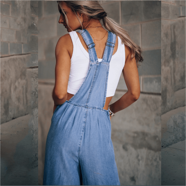 Jumpsuit för kvinnor | Snygg denim | Chic & bekväm | Casual elegant