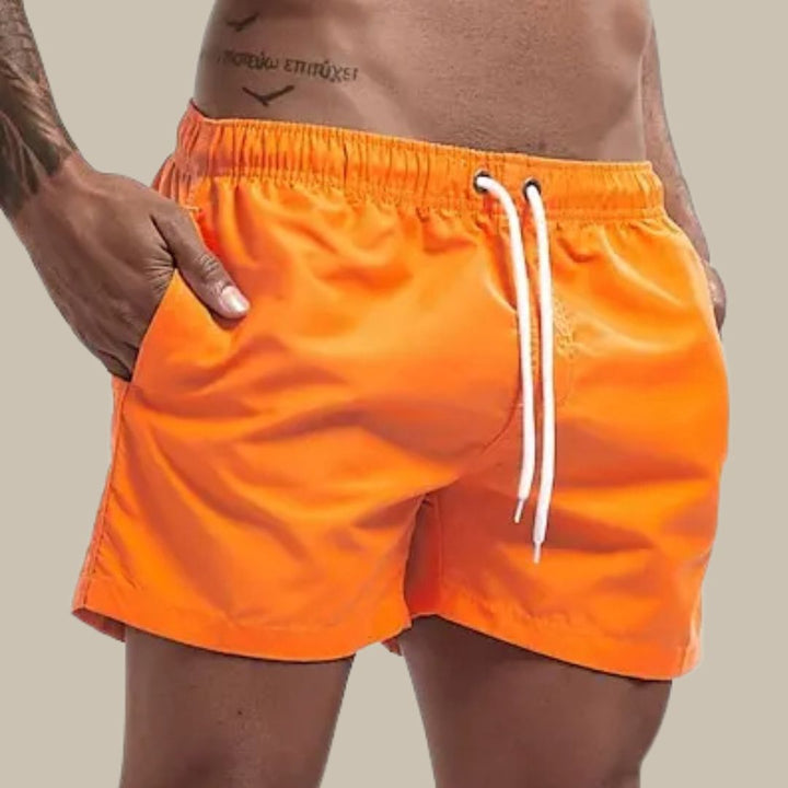 Herr Shorts | Rak Modell | Med Dragsko | Sommar