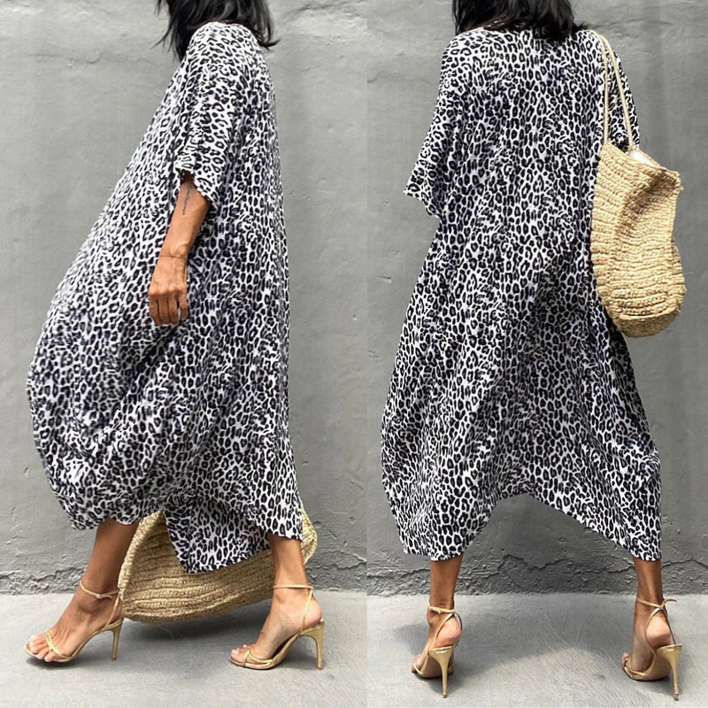 Strandkimono för kvinnor | virvlande cape | lätt och luftig | Sommar