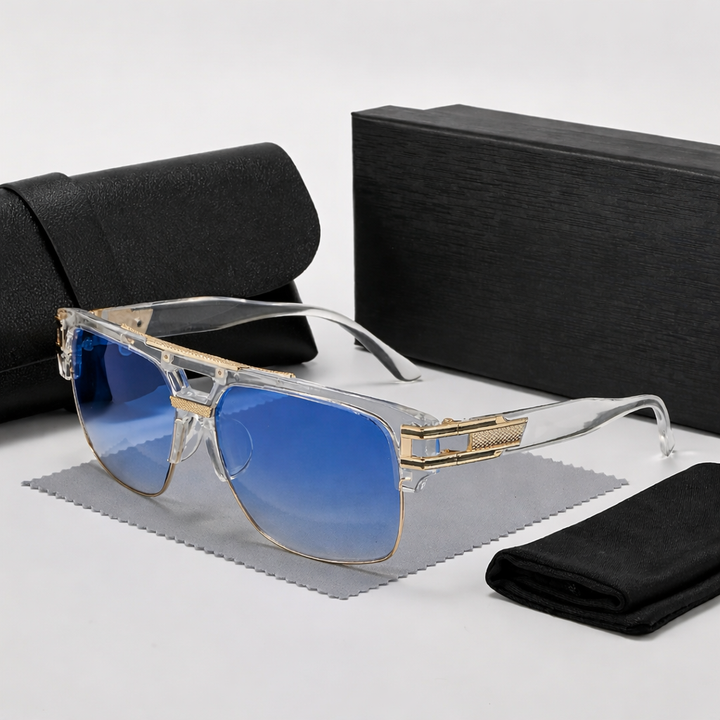 Herr Solglasögon | Retro Elegant | Smal Ram | Sommar