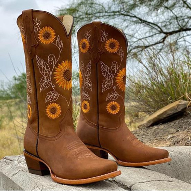 Cowboystövlar för Damer | Klassisk Stil | Ikonisk Look | Mångsidig | Bekväm Passform