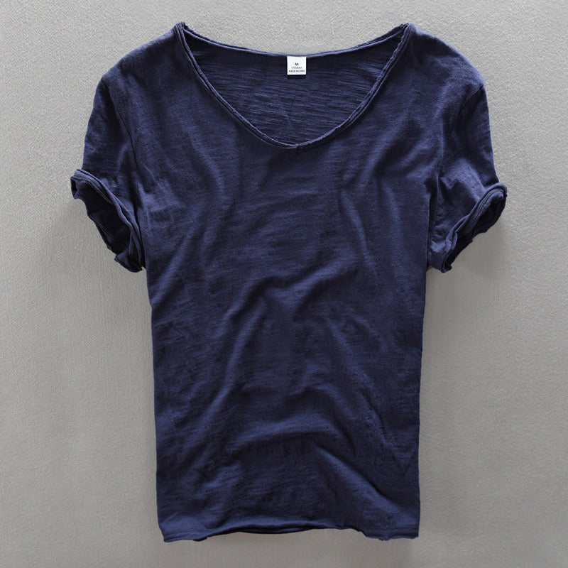 Herr T-shirt | Slimfit | Kort Ärme | Sommar