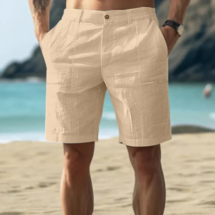 Herr Shorts | Rak Modell | Med Fickor | Sommar