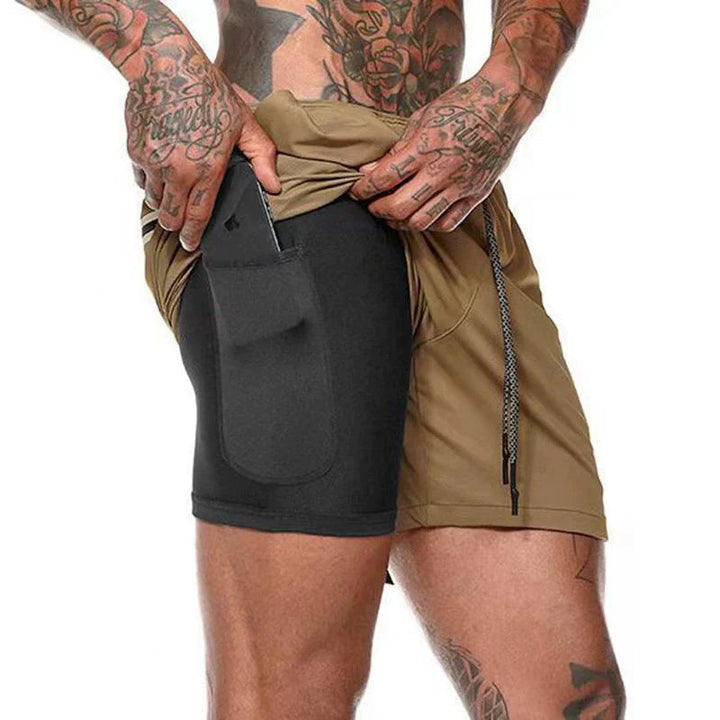 Herr Shorts | Slimfit | Med Dragsko | Sommar