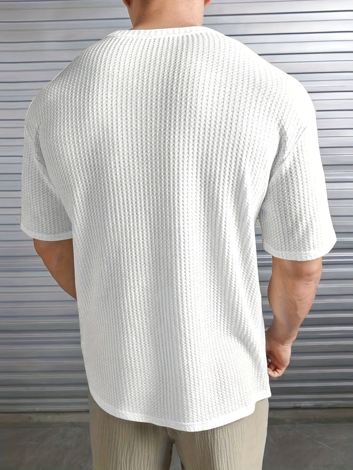 Herr T-shirt | Rak Passform | Kort Ärm | Sommar