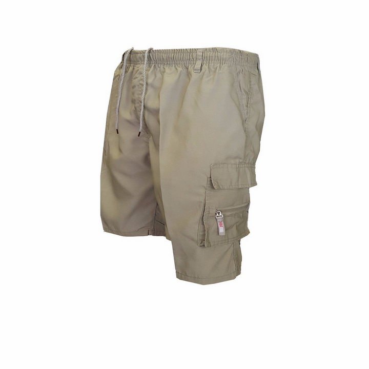 Herr Shorts | Cargo | Elastisk Midja | Sommar