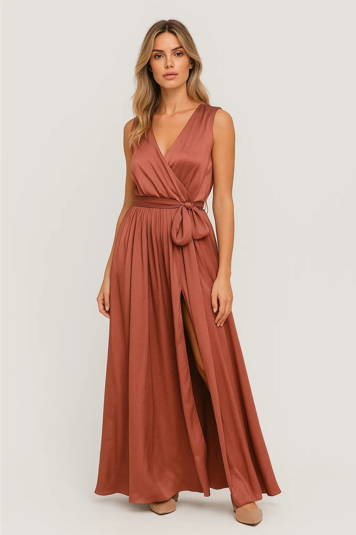 Dam Klänning | Elegant | V-ringad | Sommar