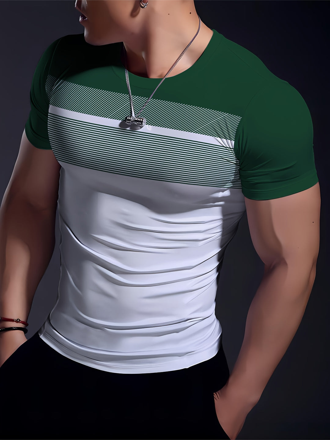 Herr T-shirt | Slimfit | Kort Ärm | Sommar