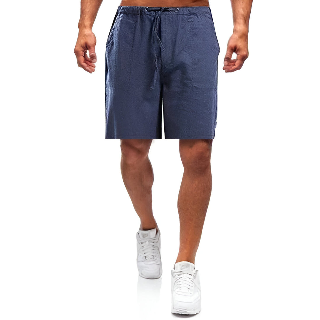 Herr Shorts | Tapered Fit | Dragsko Midja | Sommar