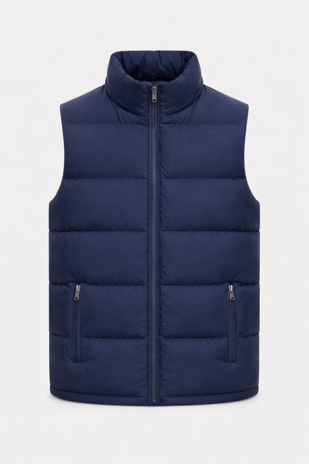 Herr Vadderad Väst | Regular fit | Med Dragkedja | Casual