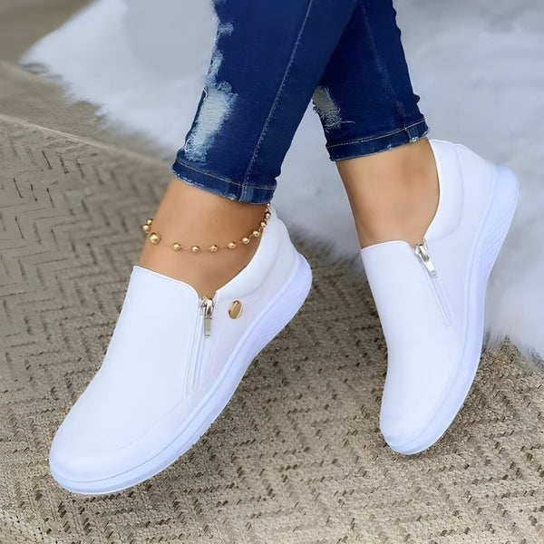 Sneakers Dam | Slip-on Plattformsskor | Casual & Bekväma