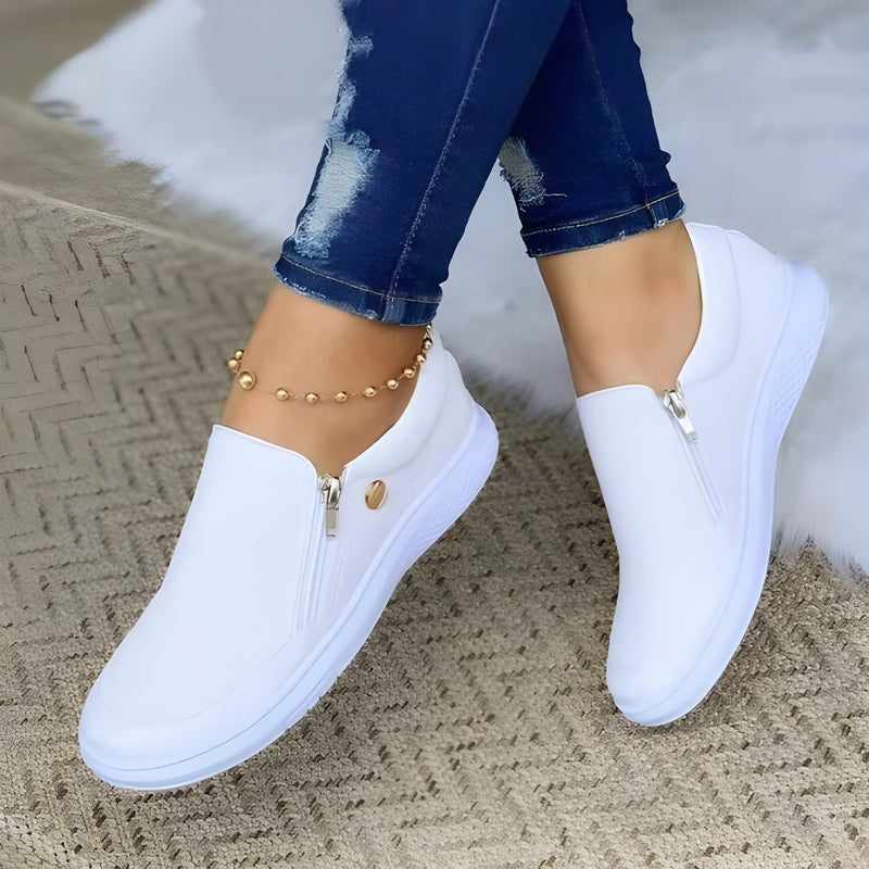 Sneakers Dam | Slip-on Plattformsskor | Casual & Bekväma
