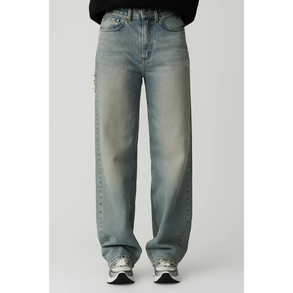 Damjeans | Raka ben och avslappnad passform | Eleganta Kläder