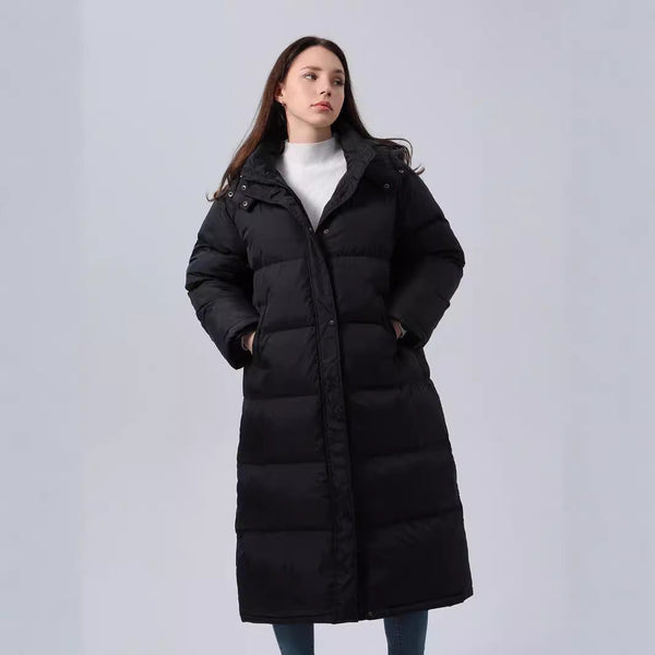 Vinterparka för kvinnor | Lång modell | Ultravarm och isolerad | Chic design