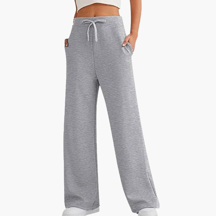 Dam Byxor | Wide Leg | Dragsko Midja | Sommar