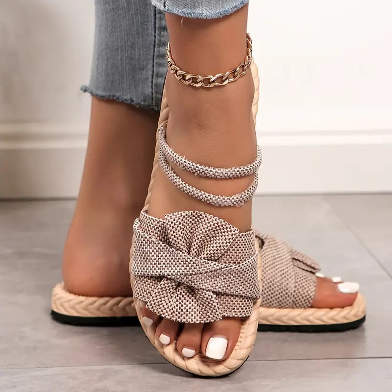 Sandal för kvinnor | Lätt och mångsidig | Enfärgad | Sommarstil