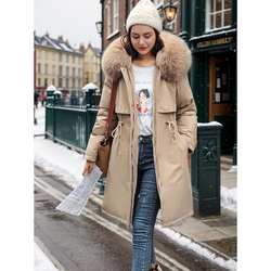 Vinterjacka Dam | Termisk Kappa | Oversized & Varm