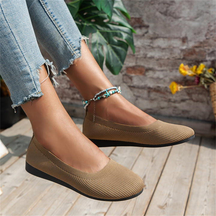 Dam Ballerinaskor | Elegant | Slip-on | Sommar