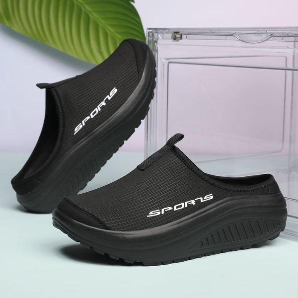 Dam Sandaler | Andningsbar Mesh & Slip-on | Halvklack & EVA-sula | Sommar & Bekväm Passform