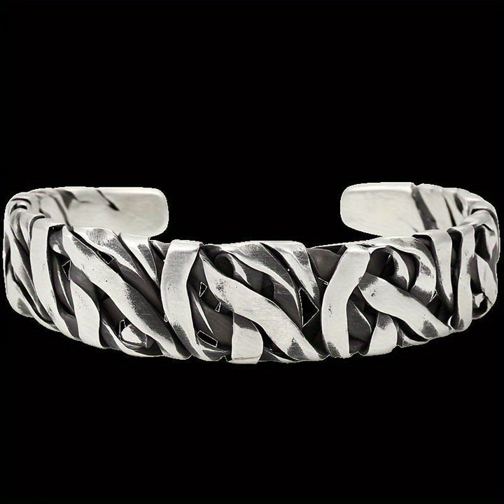 Herr Armband Vävd Design - Retro Nisch Look
