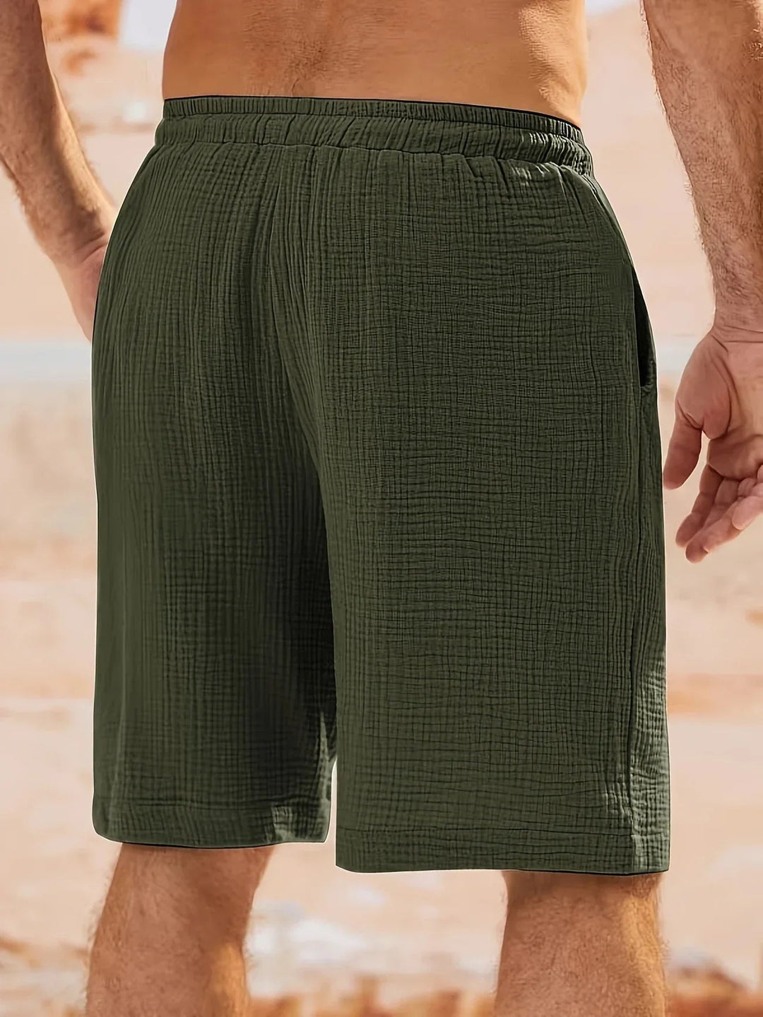 Herr Badeshorts Sommar - Klassisk Strandstil