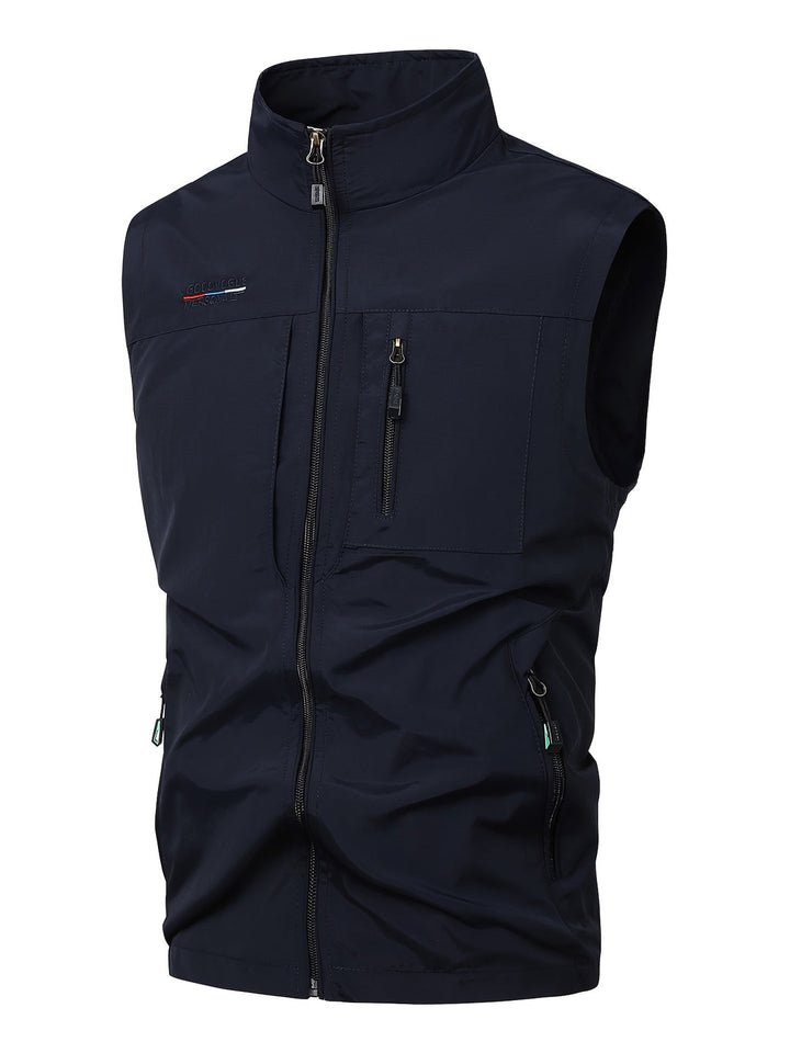 Herr Bodywarmer Lättväg &amp; Snabbtorkande - Arbetskläder - Blå