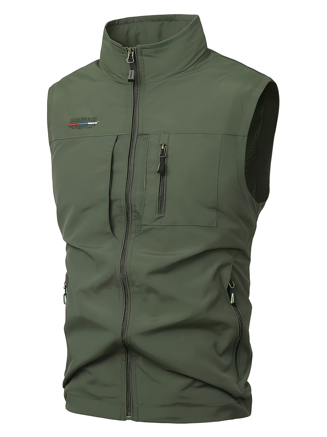 Herr Bodywarmer Lättväg &amp; Snabbtorkande - Arbetskläder - Grön
