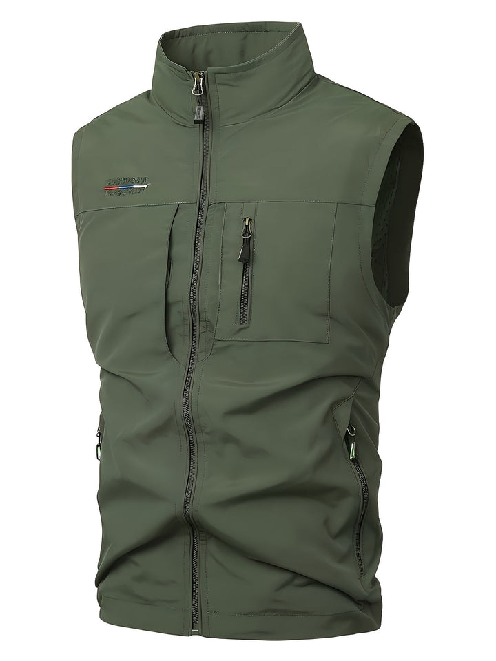 Herr Bodywarmer Lättväg &amp; Snabbtorkande - Arbetskläder - Grön