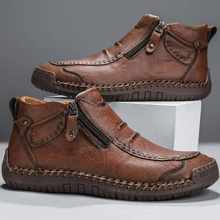 Herr Boots Instapmodell Vintersko - Robust Design - Brun