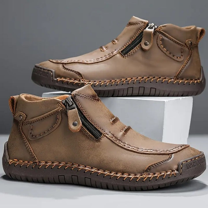 Herr Boots Instapmodell Vintersko - Robust Design - Khaki