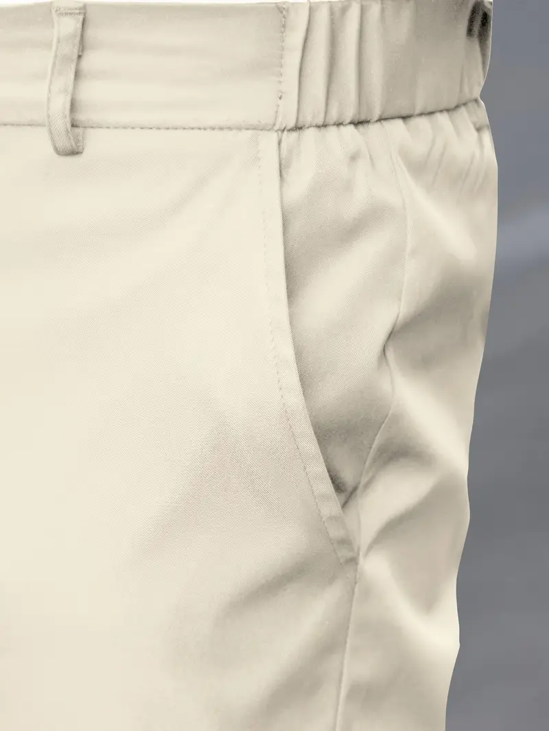 Herr Comfort Fit Byxor - Klassisk Casual Design