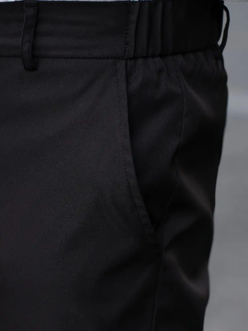Herr Comfort Fit Byxor - Klassisk Casual Design