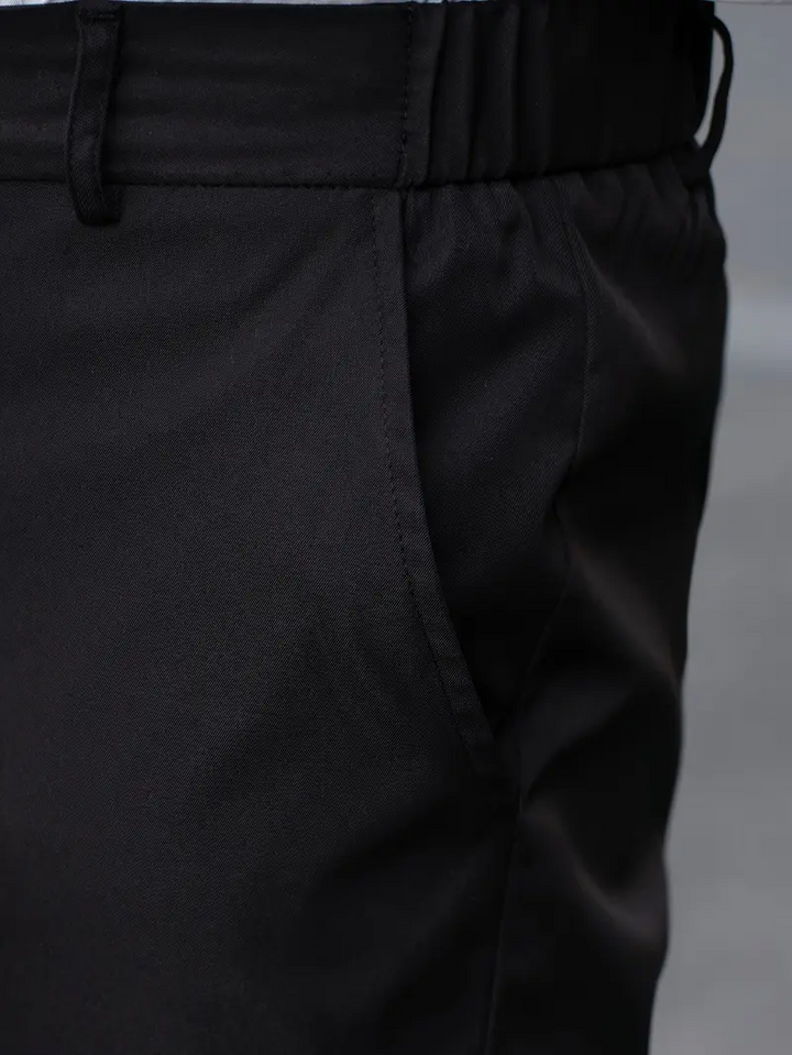 Herr Comfort Fit Byxor - Klassisk Casual Design