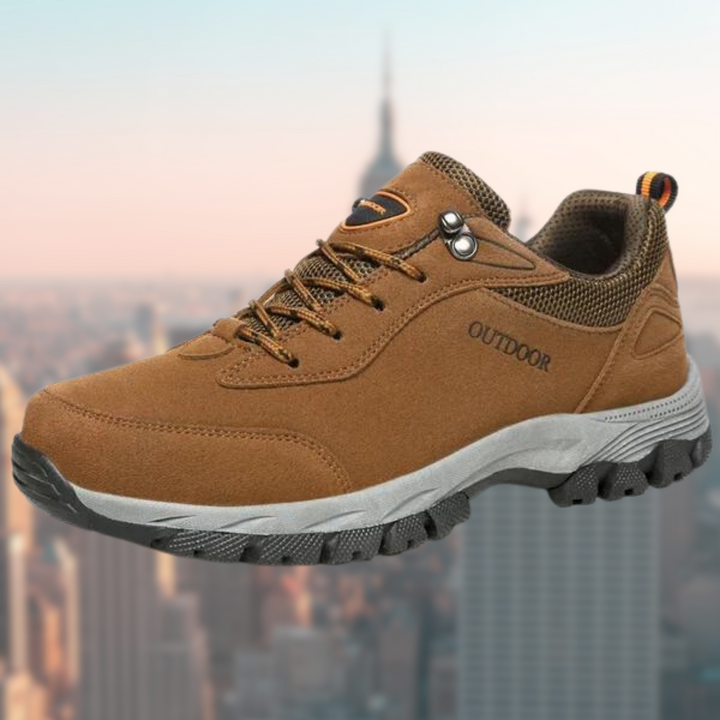 Herr Comfort-Pro skor - Klassisk stil - Brun