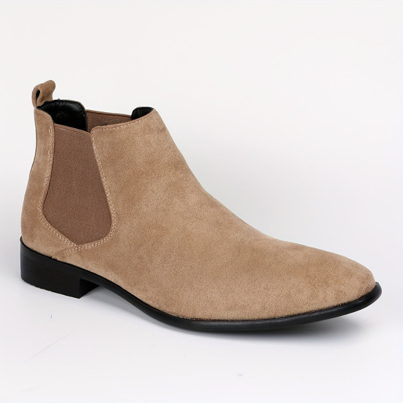 Herr Elastiska Ankelskor - Slip-On med Antislip Sula