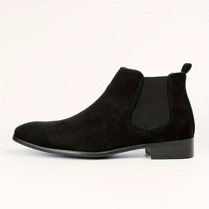 Herr Elastiska Ankelskor - Slip-On med Antislip Sula