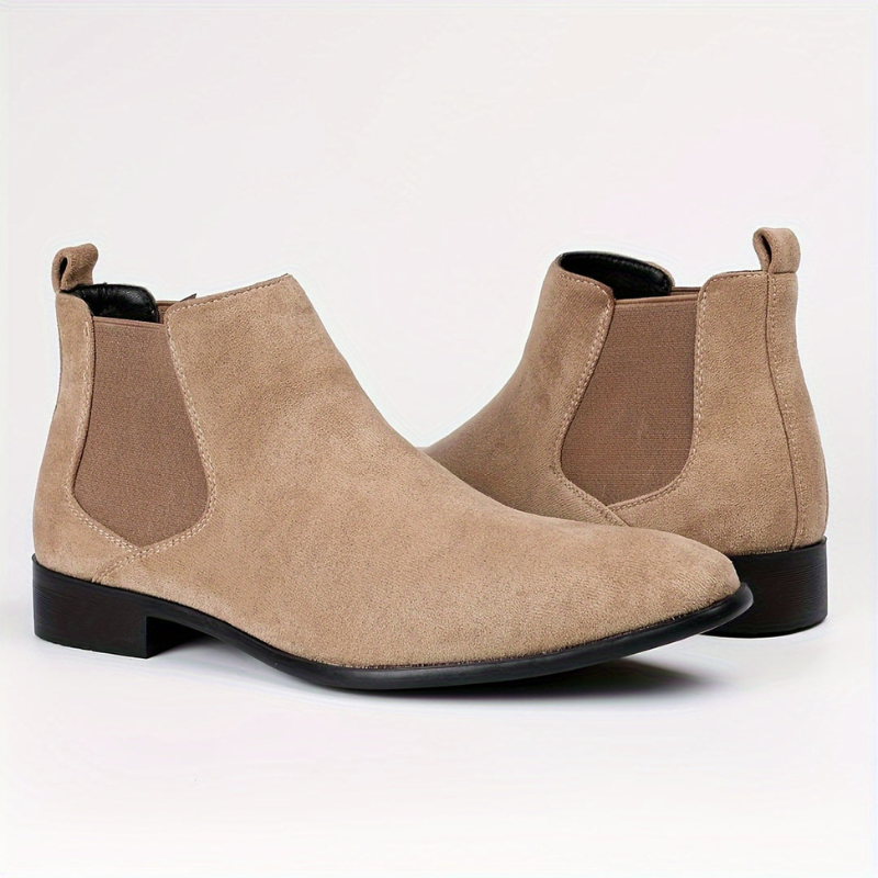 Herr Elastiska Ankelskor - Slip-On med Antislip Sula