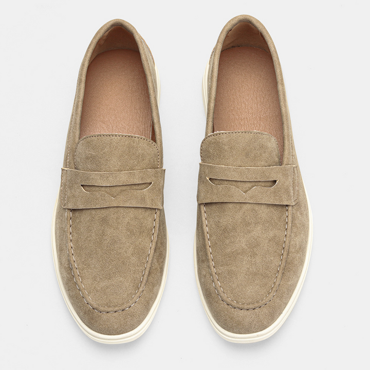 Herr Klassisk Slip-On Loafer - Bekväm Vardagssko