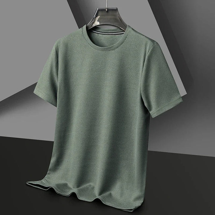 Herr Klassisk T-Shirt - Tidlös Stil - Grön
