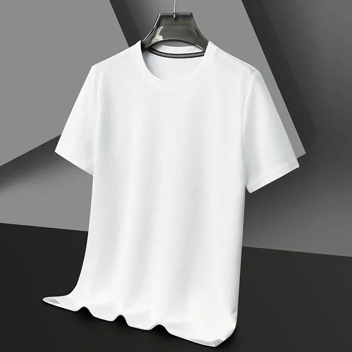 Herr Klassisk T-Shirt - Tidlös Stil - Vit