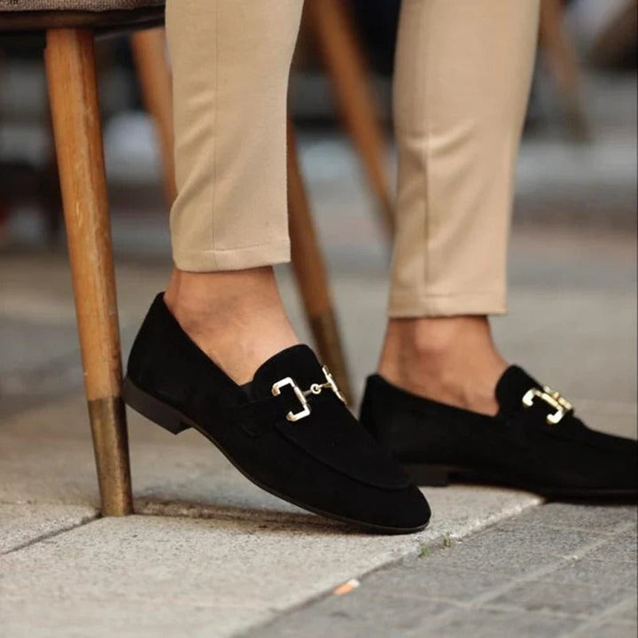 Herr Klassiska Loafers i Läder - Tidlös Elegans