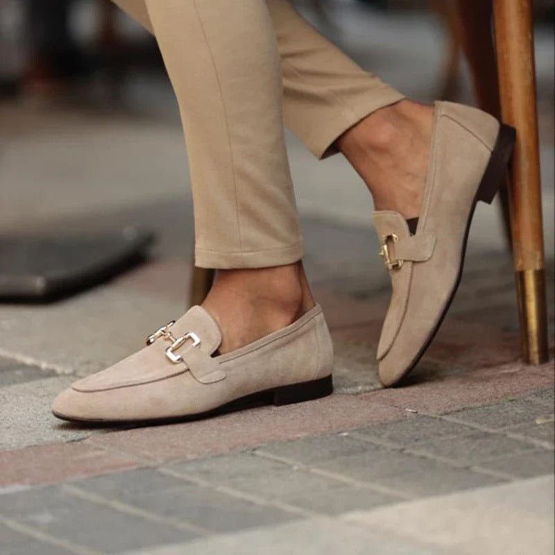 Herr Klassiska Loafers i Läder - Tidlös Elegans