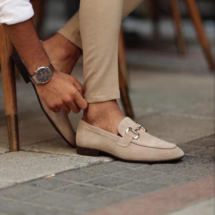 Herr Klassiska Loafers i Läder - Tidlös Elegans