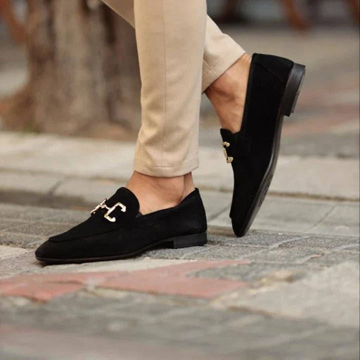 Herr Klassiska Loafers i Läder - Tidlös Elegans