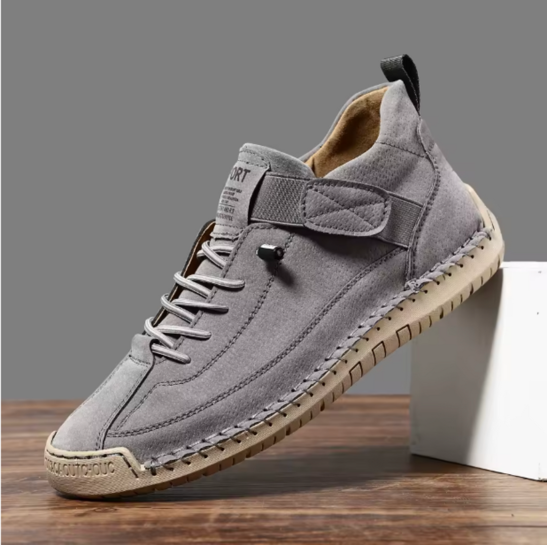 Dam Comfort Support Sneakers - Lätt och stödjande - Lätt och andningsbar - Grå